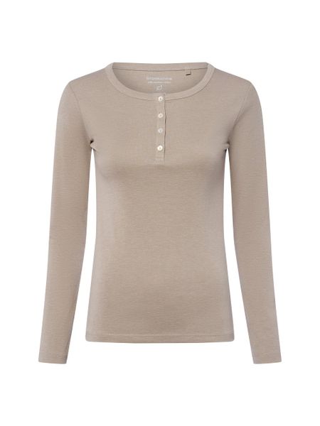 Brookshire koszulka z długim rękawem Kobiety Bawełna szary, XXXL. Szare t-shirty damskie brookshire, uniwersalny, bez wzorów, z bawełny, bez kołnierzyka. Za 99.95 zł.