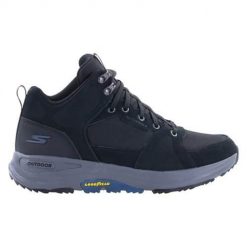 Buty do chodzenia męskie Skechers GO Walk Outdoor. Czarne buty trekkingowe męskie Skechers, z materiału, bez zapięcia, outdoorowe. Za 365.00 zł.