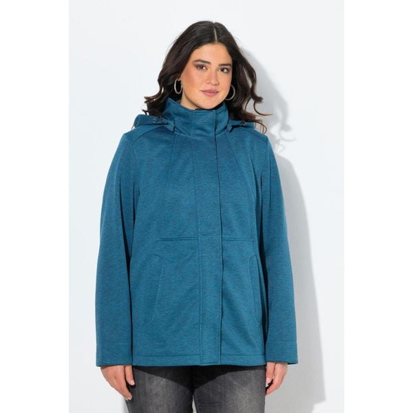 Damskie Kurtka softshell HYPRAR wodoodporna kaptur. Niebieskie kurtki damskie Ulla Popken, plus size, bez wzorów, z materiału, bez kaptura. Za 479.99 zł.