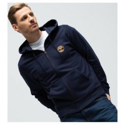 Timberland Bluza Core Tree Logo Full Zip Hoodie , granatowy, rozmiar L. Niebieskie bluzy z kapturem męskie Timberland, l, z bawełny. W wyprzedaży za 319.99 zł.