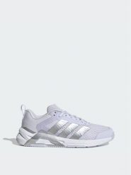 Adidas Buty na siłownię Dropset Control Training Shoes KJ9167 Fioletowy jasny. Fioletowe obuwie treningowe damskie Adidas, na fitness i siłownię. Za 398.99 zł.