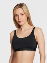 Chantelle Biustonosz top Soft Stretch C16A50 Czarny. Czarne biustonosze Chantelle, xl, bez wzorów, z syntetyku, bez kołnierzyka. Za 139.99 zł.