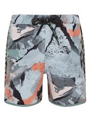 Reebok Szorty kąpielowe "Elias" w kolorze turkusowo-czarno-błękitnym rozmiar: L. Czarne szorty sportowe męskie Reebok, l, z materiału, outdoorowe. Za 96.14 zł.