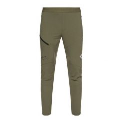 Spodnie na narty biegowe męskie Maloja GlenoM. Zielone spodnie materiałowe męskie Maloja, bez wzorów, sportowe. Za 489.99 zł.