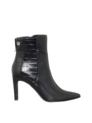 Liu Jo Botki w kolorze czarnym rozmiar: 39. Czarne botki damskie Liu Jo, z materiału, eleganckie, bez obcasa, na szpilce, bez zapięcia. Za 178.79 zł.