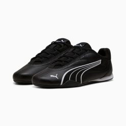 Buty sportowe damskie Puma CATCH SOLEIL 40274407. Czarne buty sportowe na co dzień damskie Puma, bez wzorów, z gumy, trekkingowe. Za 178.56 zł.