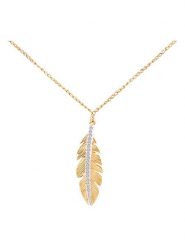 Revoni Złoty naszyjnik z diamentami - dł. 42 cm rozmiar: onesize. Żółte naszyjniki damskie Revoni, złote. Za 1,087.99 zł.