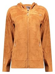 ANAPURNA Kurtka polarowa "Uternel" w kolorze jasnobrązowym rozmiar: XL. Brązowe kurtki damskie ANAPURNA, xl, bez wzorów, z polaru, bez kaptura. Za 83.81 zł.