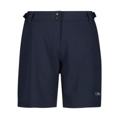 Szorty damskie CMP. Niebieskie szorty damskie CMP, bez wzorów, z tkaniny. Za 283.00 zł.