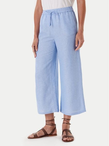 Tatuum Spodnie materiałowe Pulio 1 T2510.143 Błękitny Wide Leg. Niebieskie spodnie materiałowe damskie Tatuum, bez wzorów, z materiału. Za 169.99 zł.