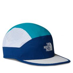 Czapka z daszkiem The North Face. Niebieskie czapki męskie The North Face, bez wzorów, sportowe. Za 109.99 zł.