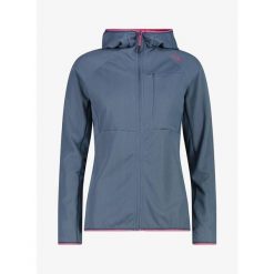 Bluza trekkingowa damska CMP Skylea Jacket. Niebieskie bluzy bez kaptura damskie CMP. Za 324.49 zł.