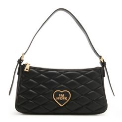 Love Moschino Torebka Love Moschino czarny - sztuczna skóra Torebki 1 ct Damski. Czarne torebki klasyczne damskie Love Moschino, bez wzorów, z materiału, bez dodatków. Za 767.99 zł.