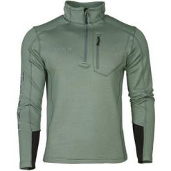 Bluza Taimen Uilgan Grid - Szarozielona. Szare bluzy bez kaptura męskie TAIMEN. Za 299.00 zł.