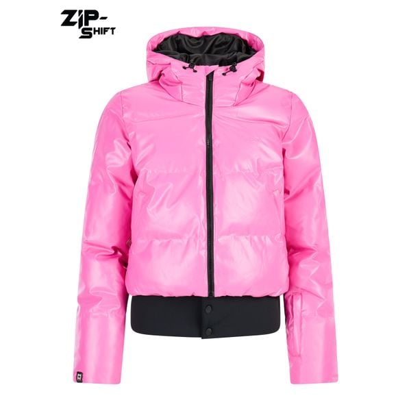 Damska kurtka puchowa Protest Effect. Czerwone kurtki damskie Protest, na zimę, bez wzorów, z puchu, bez kaptura. Za 936.50 zł.