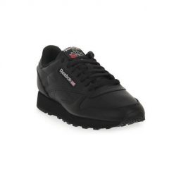 Buty sportowe do chodzenia Reebok CLASSIC LEATHER. Czarne obuwie do biegania damskie Reebok, reebok classic. Za 468.00 zł.