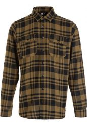 Koszula flanelowa Whistler Checked. Czarne koszule męskie WHISTLER, l, bez wzorów, z bawełny, bez kołnierzyka, bez ramiączek. Za 152.00 zł.