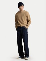 Polo Ralph Lauren Bluza 710916689038 Beżowy Regular Fit. Brązowe bluzy bez kaptura męskie Polo Ralph Lauren, m, z bawełny. Za 819.99 zł.