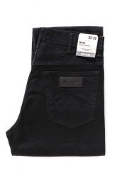 WRANGLER TEXAS MĘSKIE SPODNIE JEANSOWE NAVY W121TA114 112126199. Niebieskie spodnie materiałowe męskie Wrangler, bez wzorów, z jeansu. W wyprzedaży za 129.99 zł.