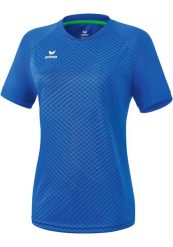 Damska koszulka Erima Madrid. Niebieskie t-shirty damskie Erima, bez wzorów, z materiału, bez kołnierzyka. Za 130.00 zł.