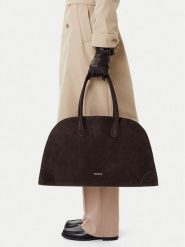 GINO ROSSI Torebka EO-LAURA-LA224-19139 Brązowy. Brązowe torebki klasyczne damskie Gino Rossi, bez wzorów, ze skóry, bez dodatków. Za 599.99 zł.