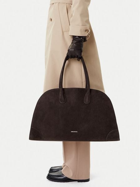 GINO ROSSI Torebka EO-LAURA-LA224-19139 Brązowy. Brązowe torebki klasyczne damskie Gino Rossi, bez wzorów, ze skóry, bez dodatków. Za 599.99 zł.