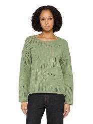 CARTOON Sweter w kolorze zielonym rozmiar: 36. Zielone swetry klasyczne damskie Cartoon, bez kołnierzyka. Za 129.45 zł.