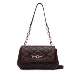 Torebka Guess. Brązowe torebki klasyczne damskie Guess, z aplikacjami, bez dodatków. Za 584.99 zł.