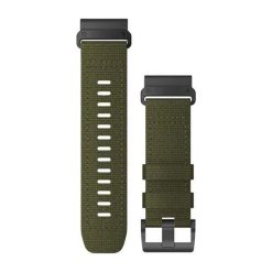 Nylonowa opaska na zegarek Garmin QuickFit 26. Zielone zegarki damskie GARMIN, metalowe. Za 643.50 zł.