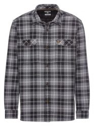 Camel Active Koszula w kolorze czarno-szarym rozmiar: 3XL. Czarne koszule męskie Camel Active, xl, bez wzorów, z bawełny, bez kołnierzyka, bez ramiączek. Za 156.61 zł.