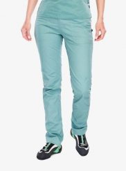 Spodnie wspinaczkowe damskie Edelrid Nona Pants. Zielone spodnie materiałowe damskie EDELRID, bez wzorów, z bawełny, klasyczne. Za 305.79 zł.