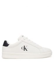 Calvin Klein Sneakersy V3X9-83284-1355X S Biały. Białe buty sportowe chłopięce CALVIN KLEIN, bez wzorów, ze skóry, bez zapięcia. Za 379.99 zł.