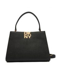 DKNY Torebka Foster R52D1L92 Czarny. Czarne torebki klasyczne damskie DKNY, bez wzorów, ze skóry, bez dodatków. Za 1,189.00 zł.