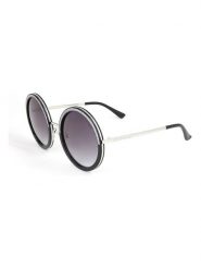 Guess Damskie okulary przeciwsłoneczne w kolorze srebrno-czarnym rozmiar: 57. Czarne okulary przeciwsłoneczne damskie Guess. Za 153.71 zł.