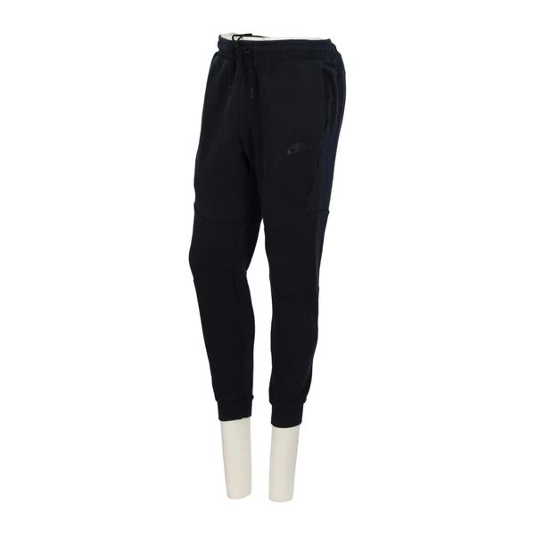 Second life - Spodnie dresowe męskie Tech Fleece Jogger - Stan bardzo dobry. Czarne spodnie sportowe męskie Nike, z dresówki. Za 207.36 zł.