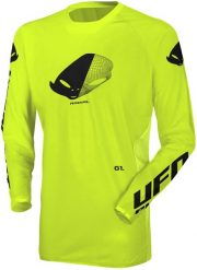 UFO PLAST MX Radial koszulka męska długi rękaw neon żółta XL. Czarne koszulki męskie z długim rękawem UFO PLAST, m, z materiału. Za 440.50 zł.