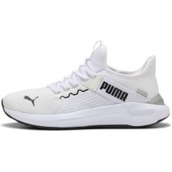 Buty sportowe Puma Softride Enzo 5 Slip Tech. Białe buty sportowe na co dzień męskie Puma, bez zapięcia, na fitness i siłownię. Za 490.00 zł.