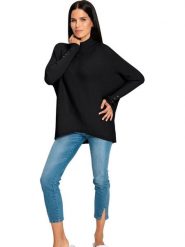 Heine Sweter w kolorze czarnym rozmiar: 34. Czarne golfy damskie Heine, bez wzorów, prążkowane, bez ramiączek. Za 78.99 zł.