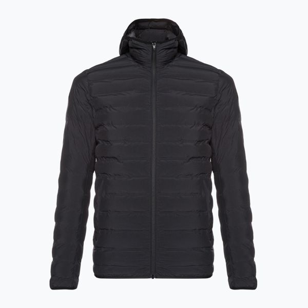 Kurtka puchowa męska Helly Hansen Mono Material Hooded Insulator. Czarne kurtki męskie Helly Hansen, m, bez wzorów, z materiału, sportowe, bez kaptura. Za 449.99 zł.