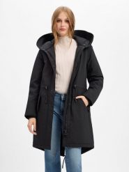 Wellensteyn Funkcjonalny płaszcz Kobiety Sztuczne włókno czarny, L. Czarne płaszcze damskie Wellensteyn, l, bez wzorów, z włókna. Za 1,249.95 zł.