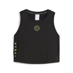 Damski top bez rękawów PUMA x HYROX CLOUDSPUN PUMA Black. Czarne topy damskie Puma, m, bez wzorów, bez kołnierzyka. W wyprzedaży za 114.00 zł.