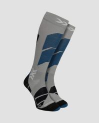 Skarpety unisex X-Socks Ski Perform Otc Silver Grey G412. Szare skarpetki damskie X-Socks, bez wzorów, z materiału. Za 169.99 zł.