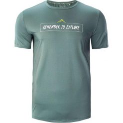 Koszulka sportowa męska Elbrus Olio. Zielone t-shirty sportowe męskie ELBRUS, m, bez ramiączek, do piłki nożnej. Za 103.00 zł.