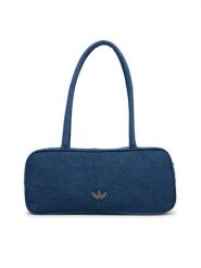 Adidas Torebka Adicolor Elongated Airliner Denim Bag KD7875 Niebieski. Niebieskie torebki klasyczne damskie Adidas, bez wzorów, z denimu, bez dodatków. Za 199.99 zł.