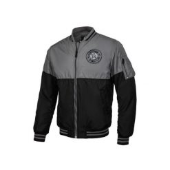 Kurtka sportowa męska Pitbull West Coast Caseman. Szare kurtki treningowe męskie PITBULL, m, bez wzorów. Za 199.99 zł.