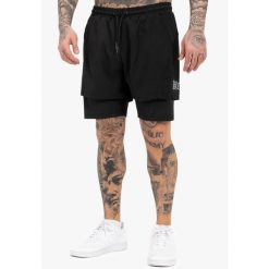 Krótki, dopasowany fason Benlee Ocars. Czarne szorty męskie Benlee, z materiału, na fitness i siłownię. Za 184.00 zł.