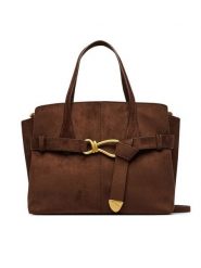 Steve Madden Torebka Bjoplin 13002641 Brązowy ciemny. Brązowe torebki klasyczne damskie Steve Madden, bez wzorów, z materiału, bez dodatków. Za 639.99 zł.