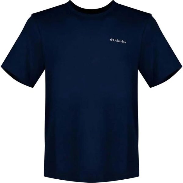 T-shirt Columbia 2154991cb Niebieski. Niebieskie t-shirty męskie Columbia, m, bez wzorów, bez kołnierzyka. Za 124.60 zł.