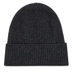 Czapka Calvin Klein. Szare czapki męskie CALVIN KLEIN, na zimę, bez wzorów. Za 259.99 zł.