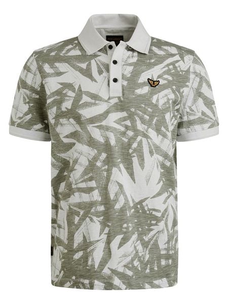 PME Legend Koszulka polo w kolorze kremowo-oliwkowym rozmiar: XL. Brązowe koszulki polo męskie PME Legend, xl, bez wzorów, z bawełny, bez ramiączek. Za 171.68 zł.